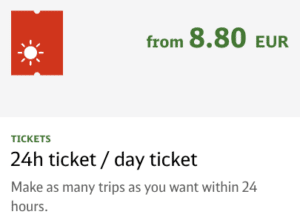 4 single trip ticket berlin