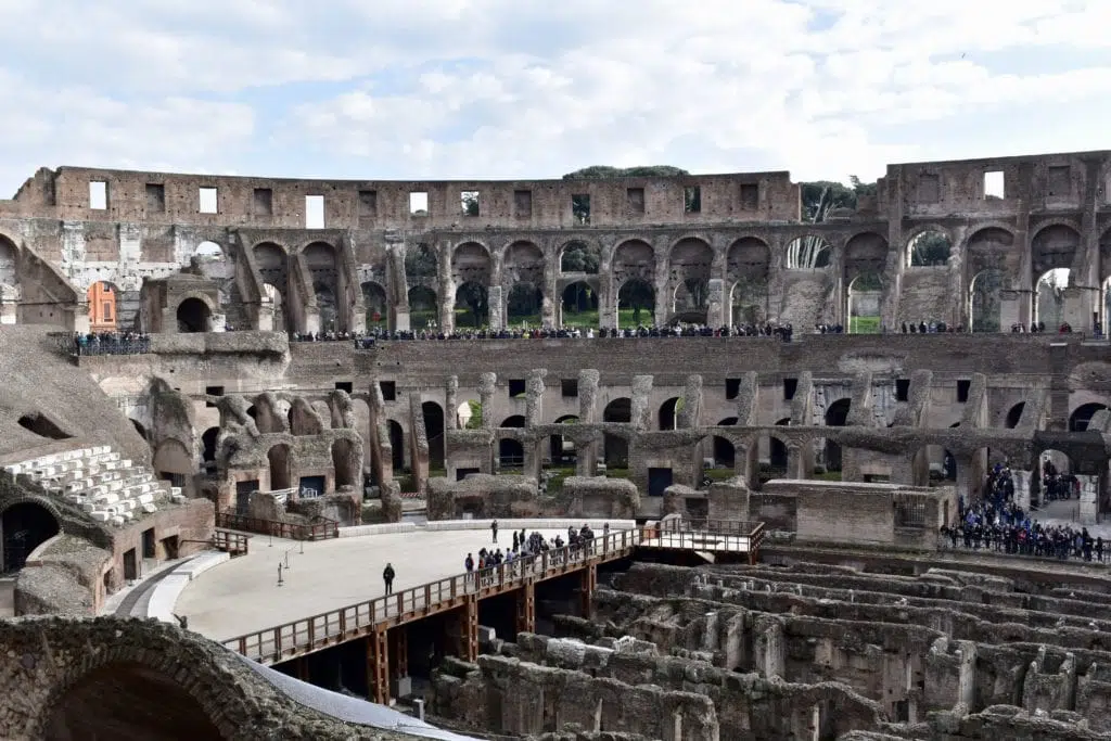 colosseum upper deck