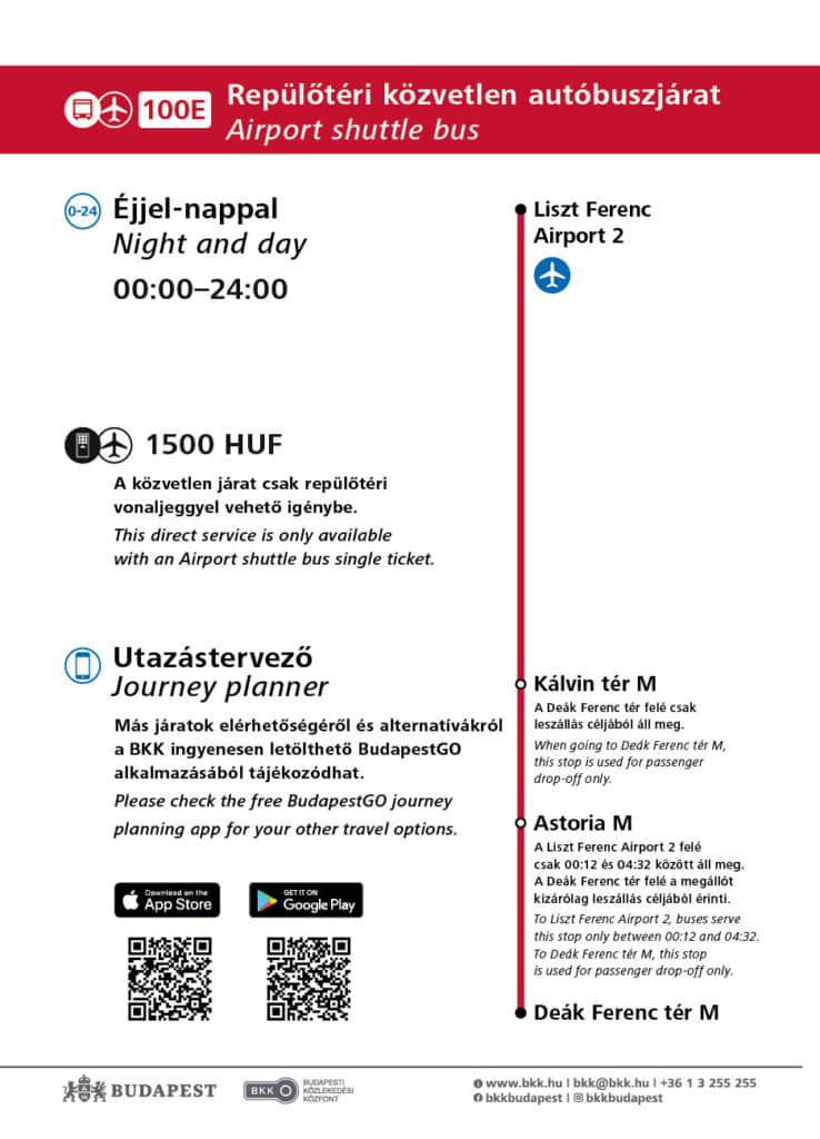 How to get from Budapest Airport to City Centre A Warning