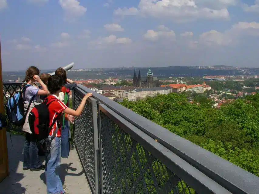 best view of prague, from Petrin Tower