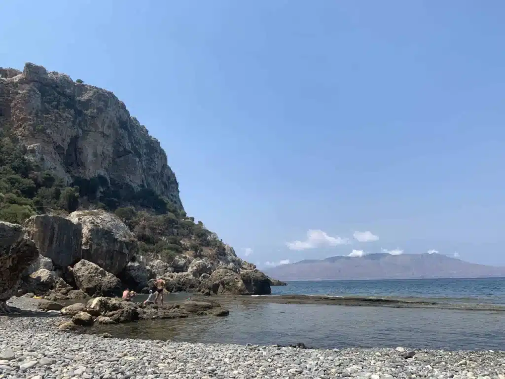 ravdoucha beach, hidden gem in Crete