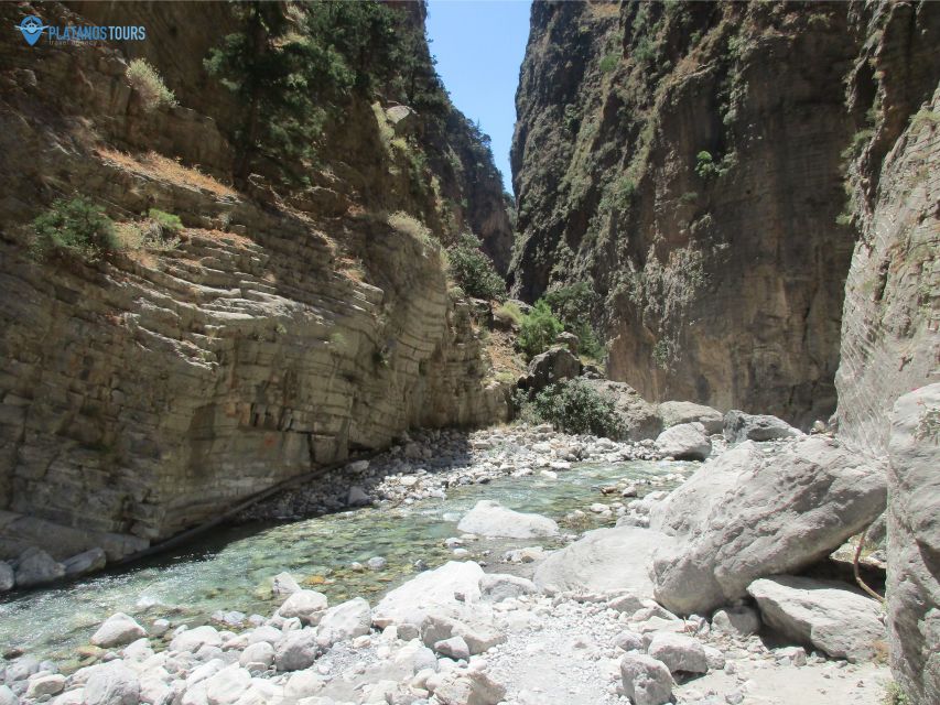 Samaria Gorge in Crete, Greece