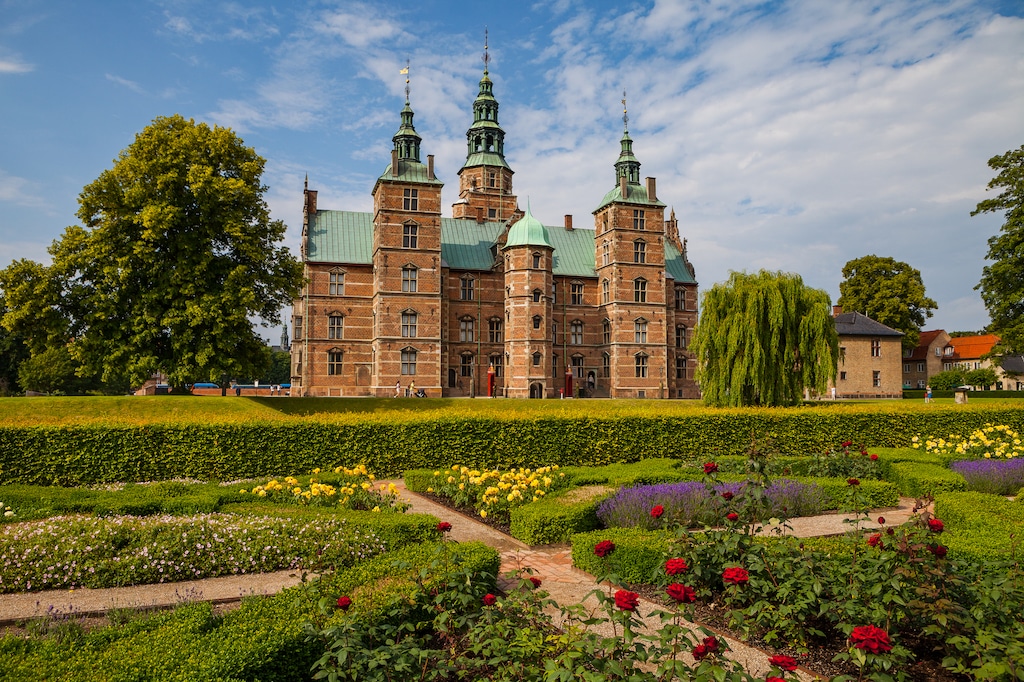 Rosenborg Castle in Copenhagen City Centre