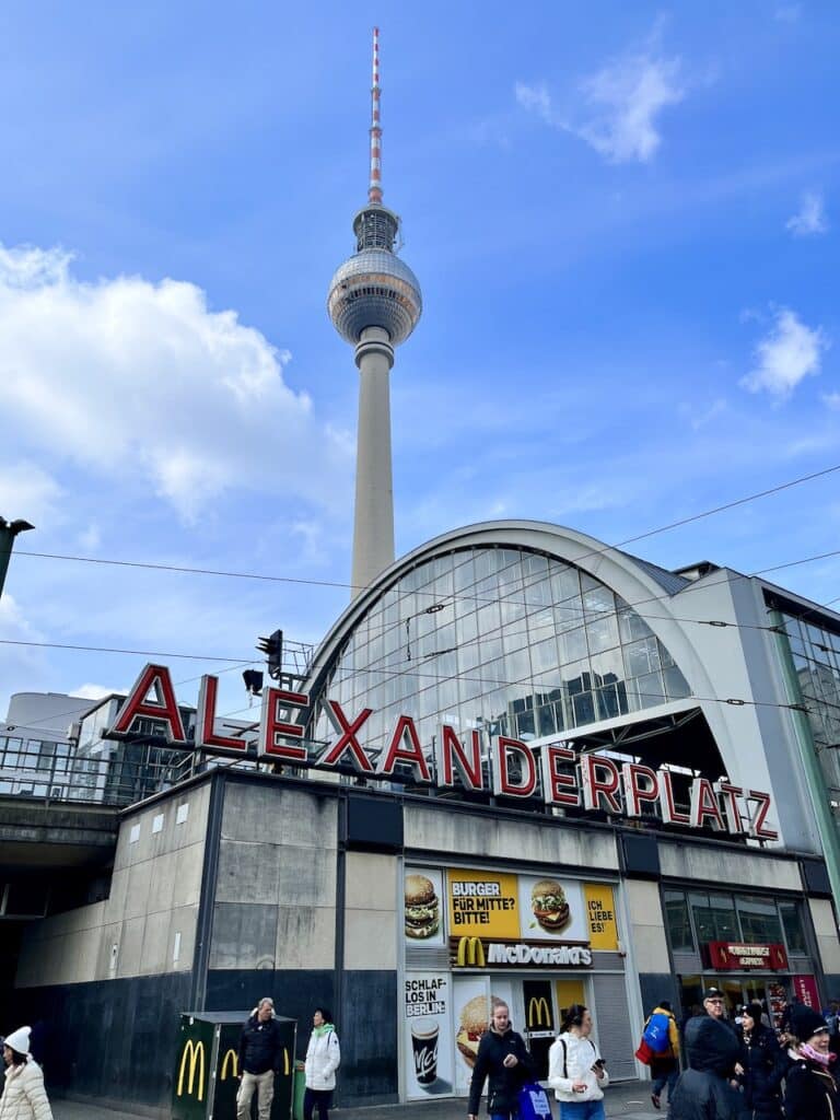 Tv tower and Alexanderplatz