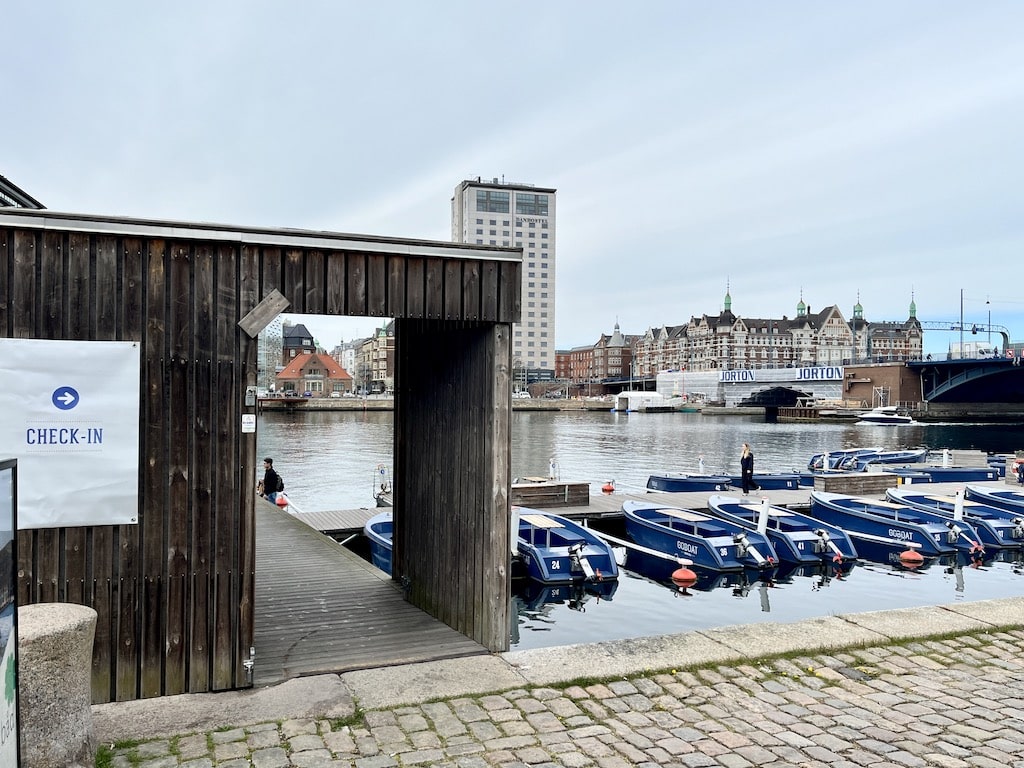 Goboat check in Copenhagen