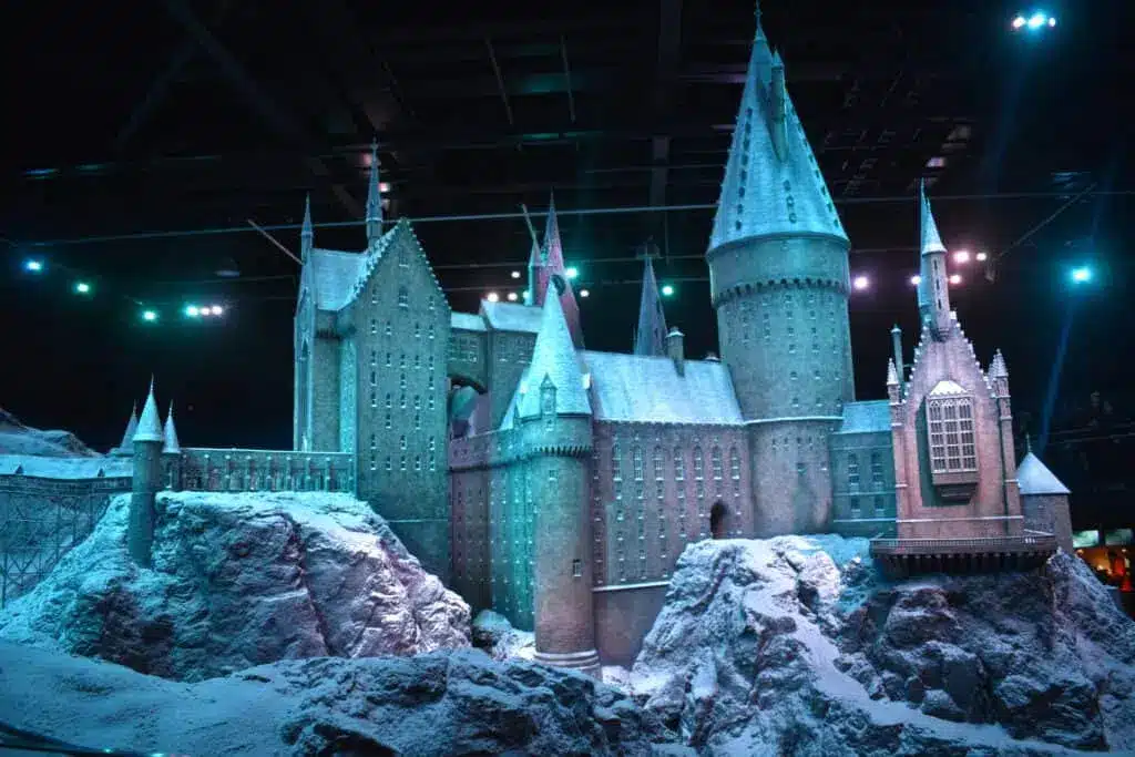 Hogwarts castle in Harry Potter Studios