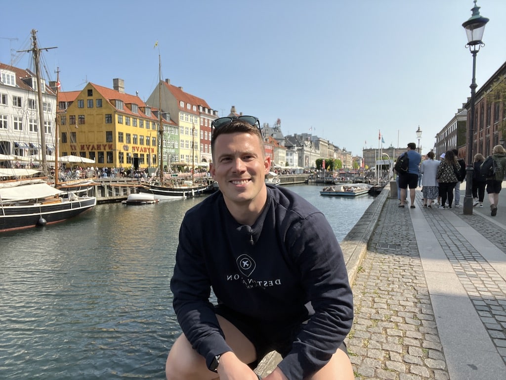 Travel blogger in Copenhagen