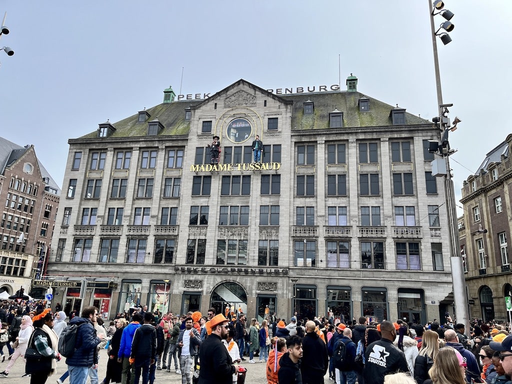 Madame Tussauds in Amsterdam city centre