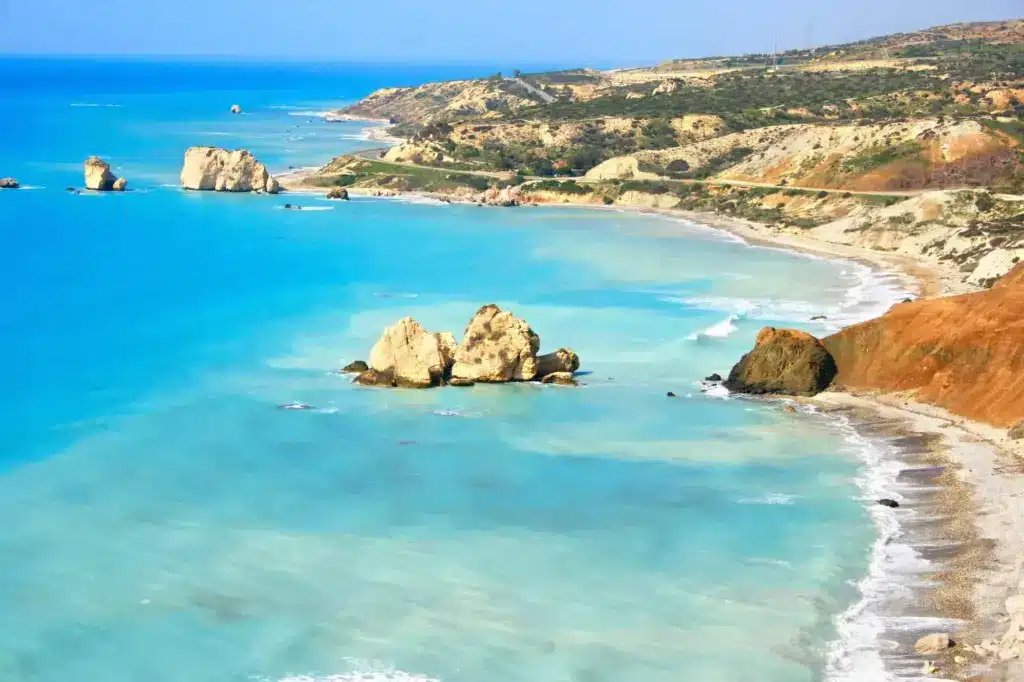 Birthplace of Aphrodite in Paphos area of Cyprus