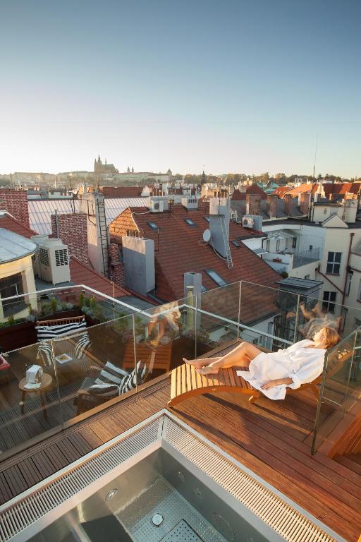 The Emblem Prague Hotel rooftop spa