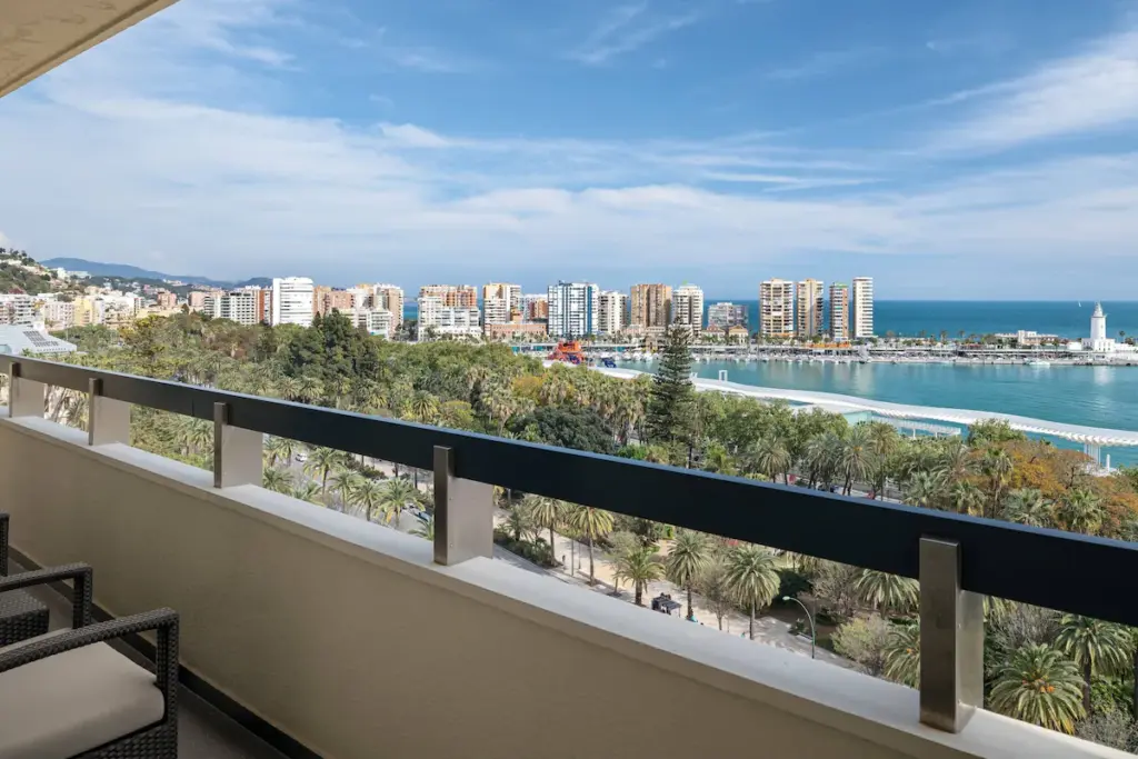 Where to Stay in Malaga? 3 Best Areas & Places to Stay + Nearby Holiday Towns 🇪🇸 37 AC Hotel Malaga Palacio by Marriott, best luxury hotel in Malaga Centro