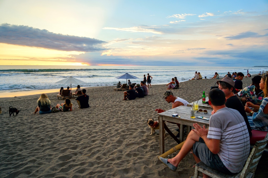 Canggu, best area to stay for young travellers and surfer