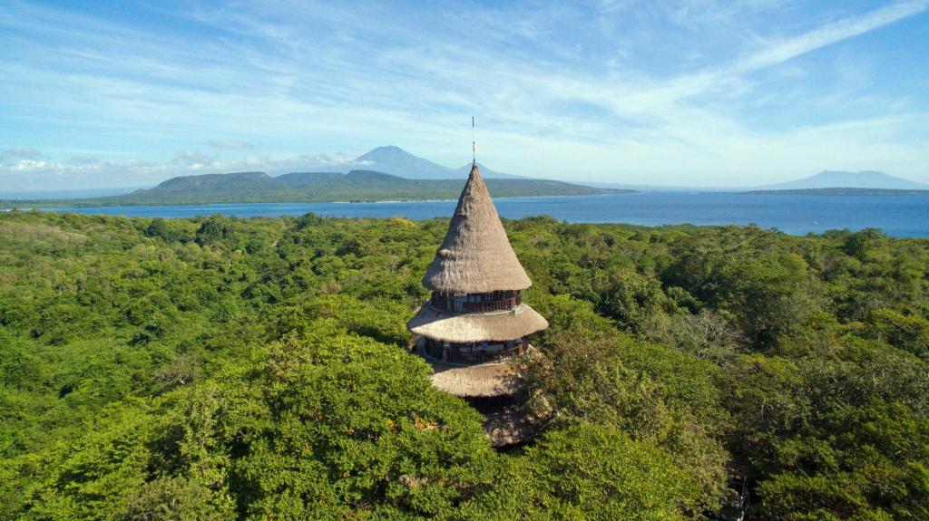 The Menjangan hotel tower