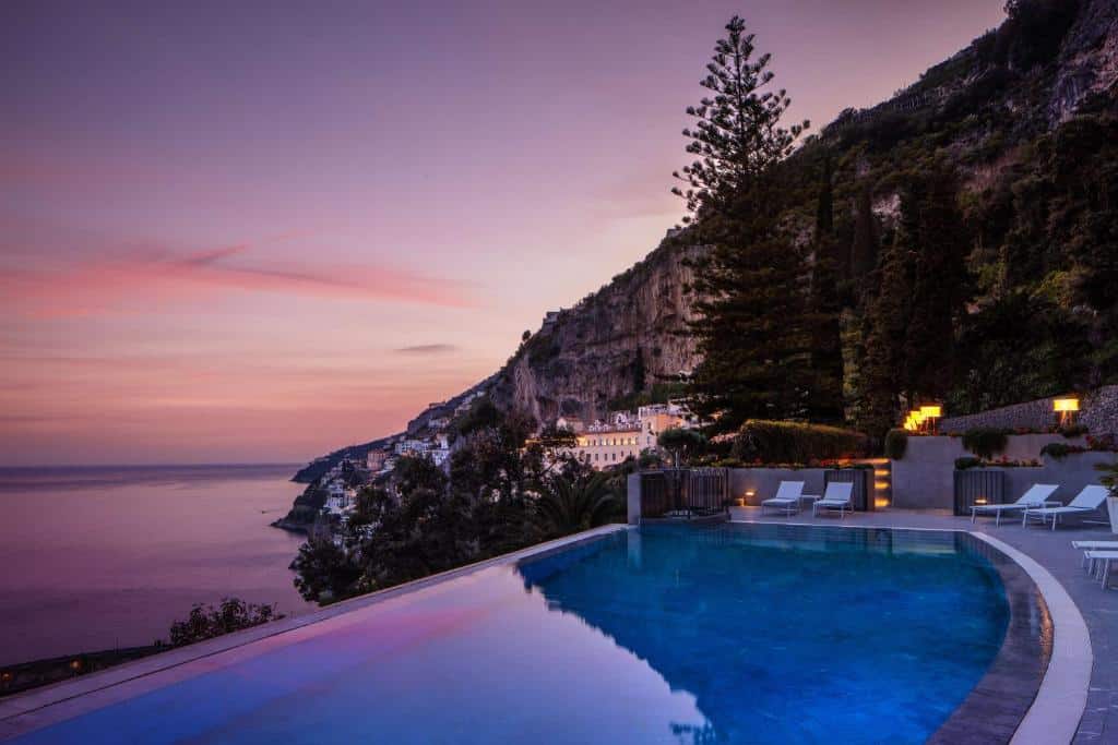 Pool at the Anantara Convento di Amalfi Grand Hotel
