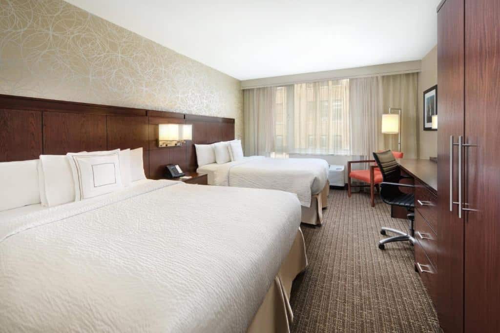 Courtyard by Marriott Times Square West, room with 2 beds