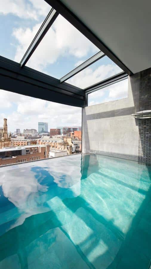 King Street Townhouse, rooftop pool hotel in Manchester City Centre