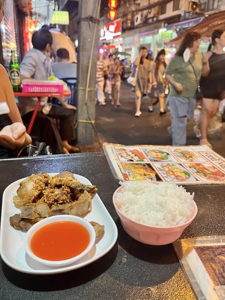 Street food in Chinatown