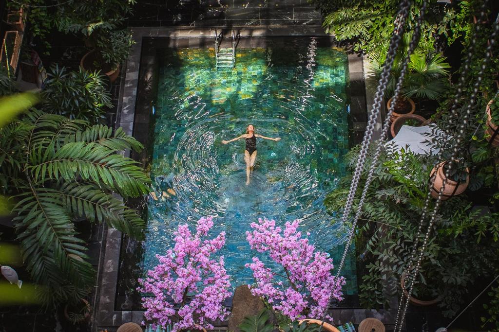 Manon Les Suites indoor pool hotel