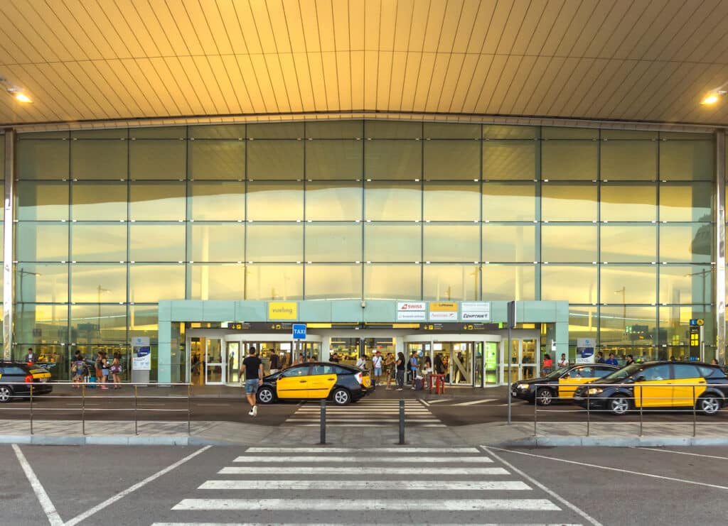 Barcelona Airport taxis