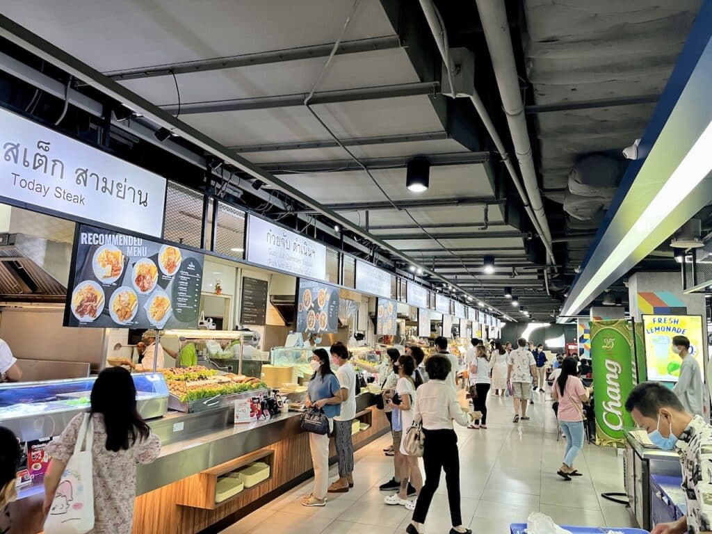 Food court in MBK Bangkok