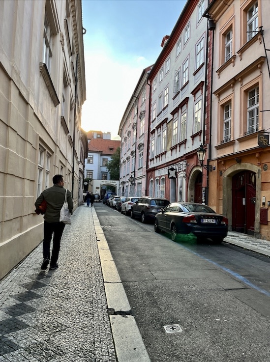 Street in Prague Old Town