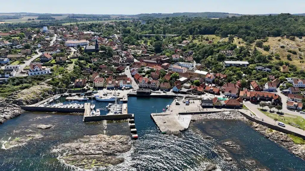 Where to Stay in Bornholm? The 4 Best Towns + Places to Stay on the Sunshine Island 🌞 18 Gudhjem, best area to stay in Bornholm