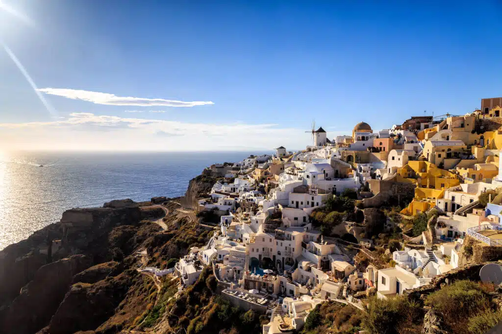 Firostefani, hidden gem area to stay in Santorini