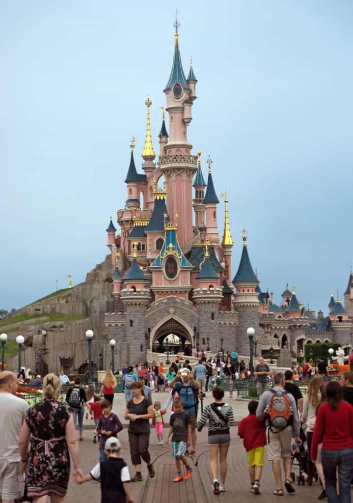 Attraction at Disneyland Paris