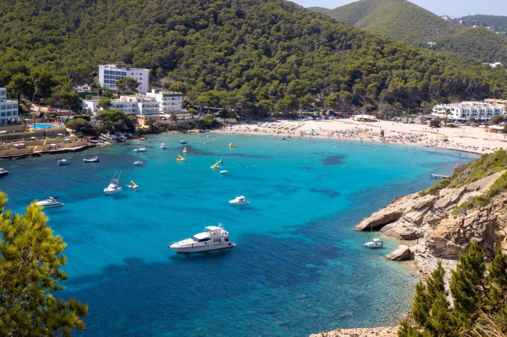 Cala Llonga in Ibiza