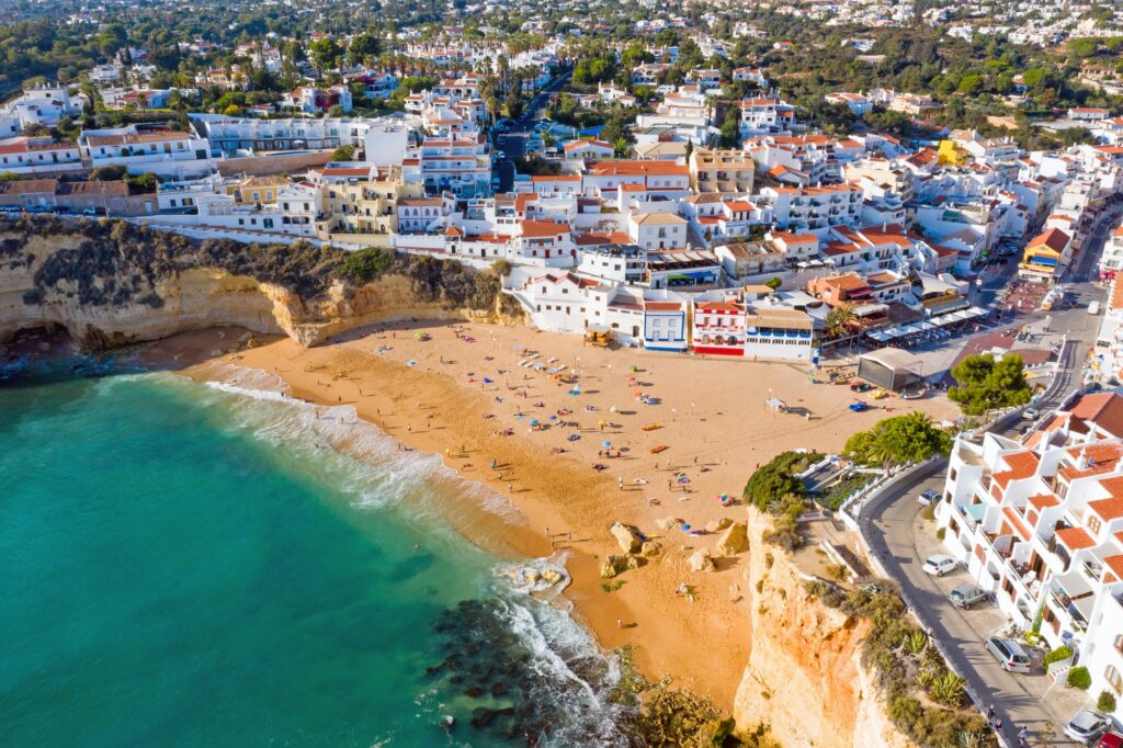 Carvoeiro in the Algarve
