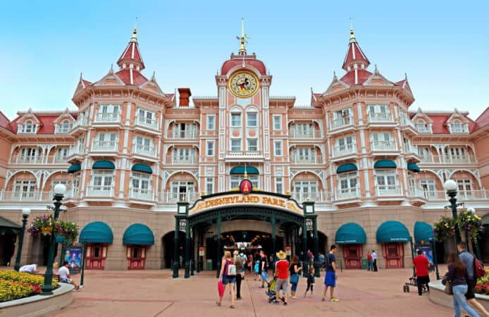 Disneyland Paris park scene