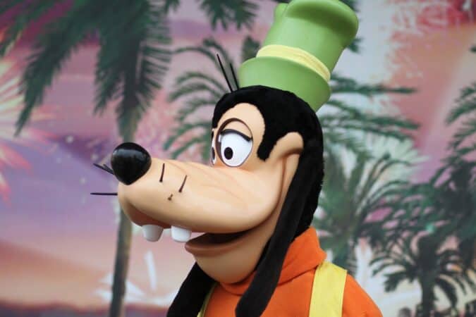 Goofy at Disneyland Paris