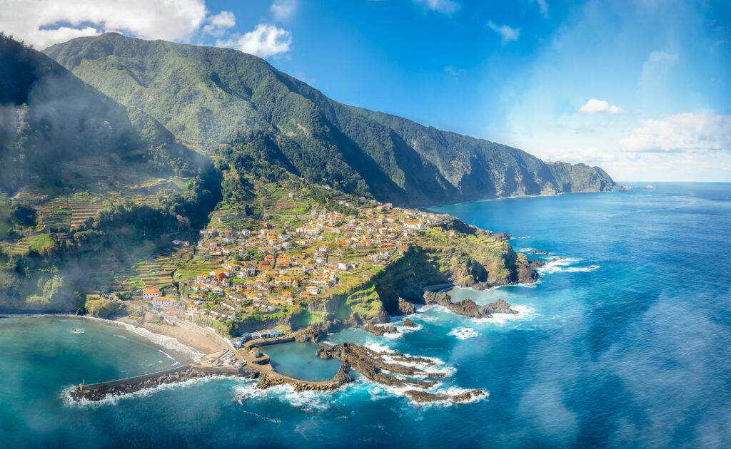 Seixal village on Madeira's north coast