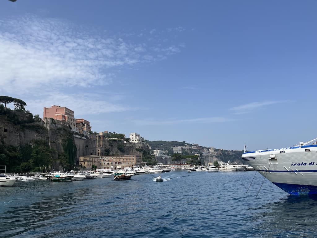 Sorrento harbour