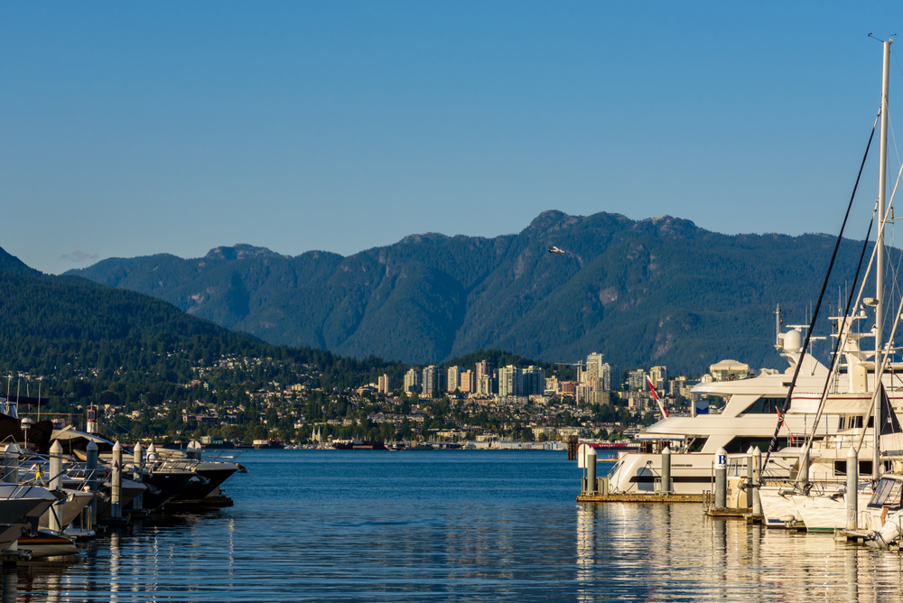Where to Stay in Vancouver? The 6 Best Areas & Places to Stay 10 Boats in the marina at Coal Harbour in Vancouver on a sunny summer day