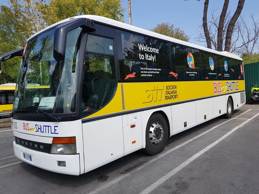 Bus from Ciampino Airport to Rome