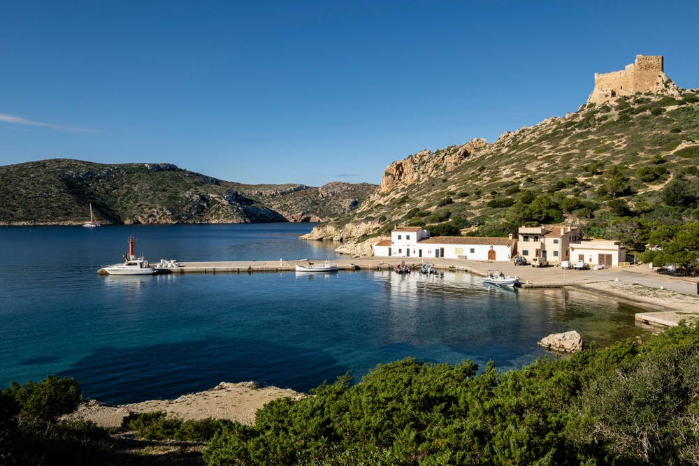 Cabrera National Park south of Mallorca