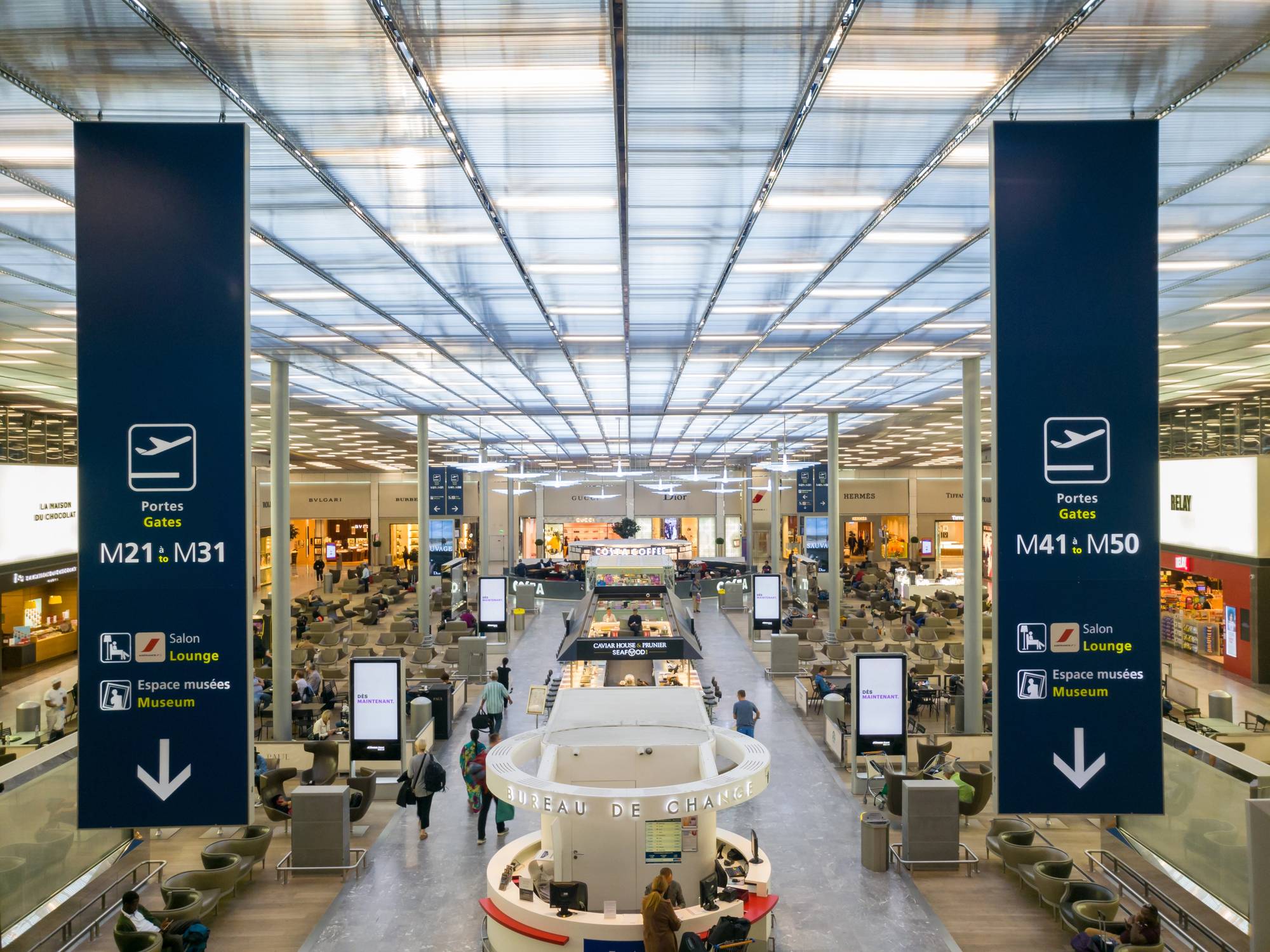 Charles de Gaulle Airport in Paris