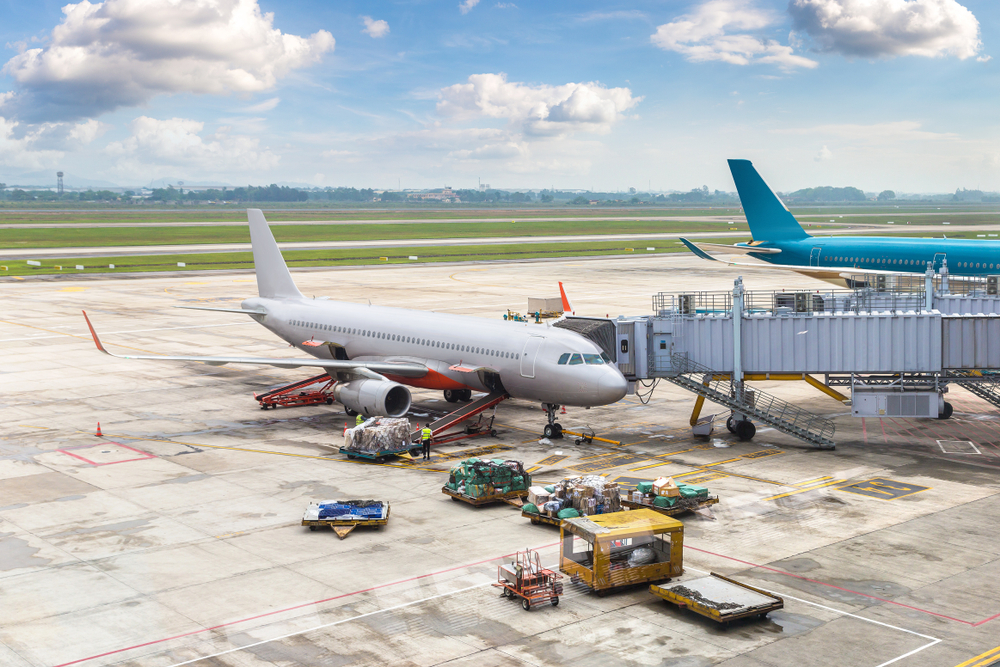 Noi Bai International Airport in Hanoi