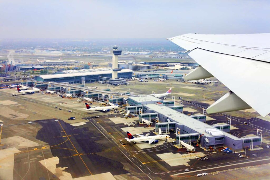 JFK Airport in New York
