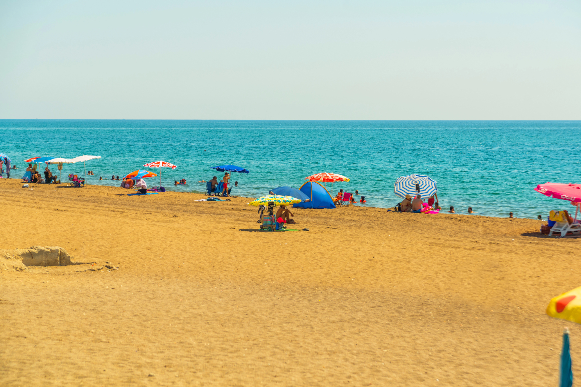 Lara Beach on the Gulf of Antalya