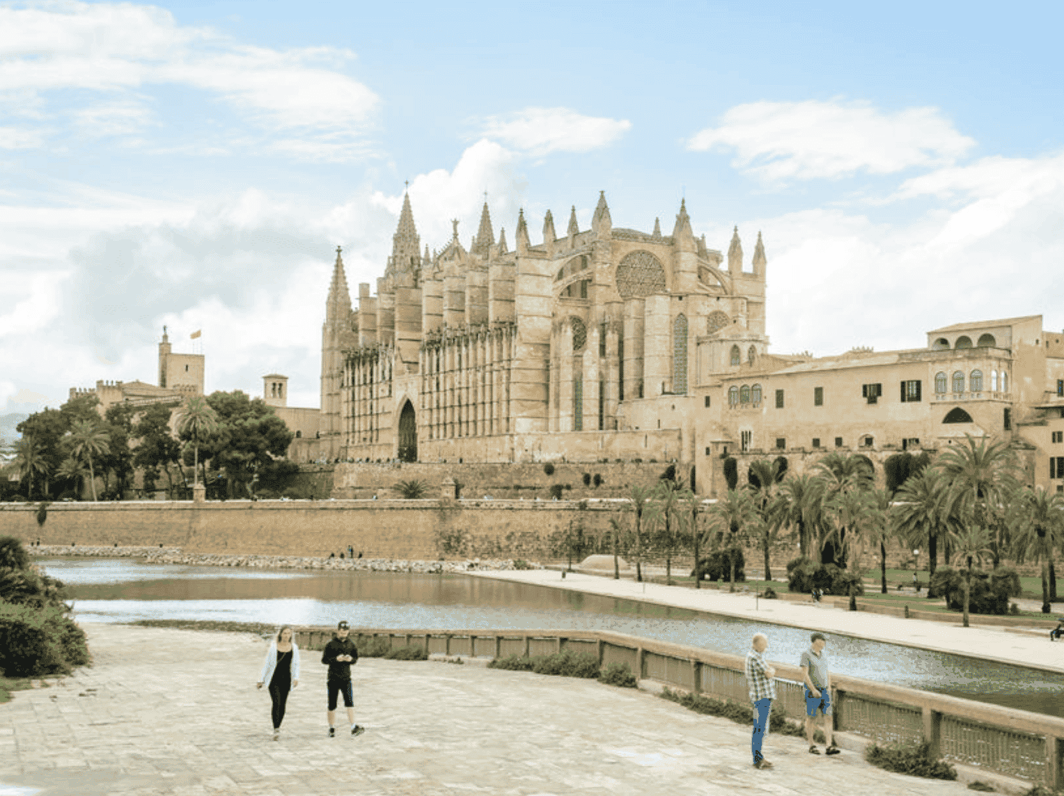 Palma Cathedral (La Seu) in Mallorca