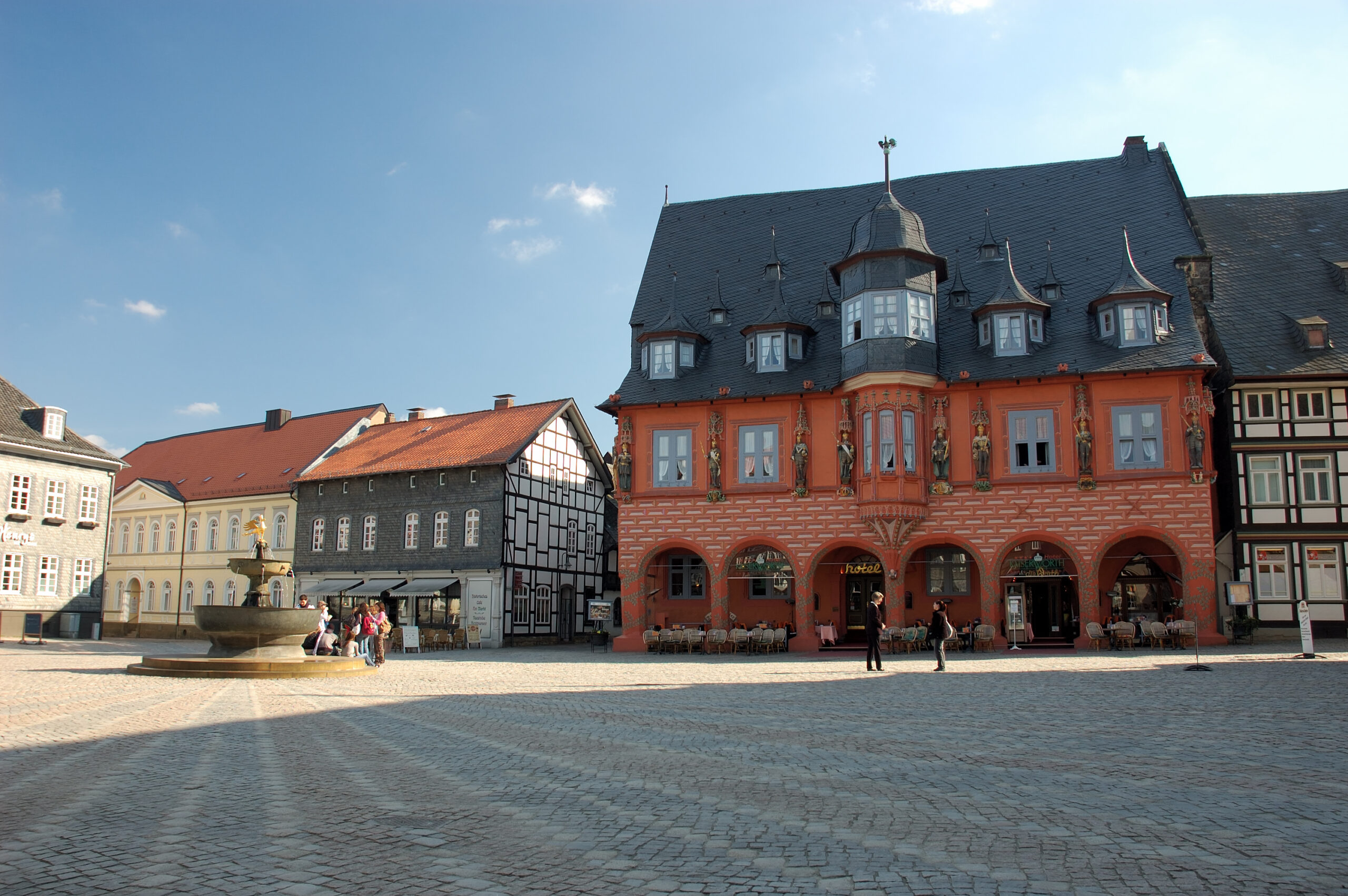 Where to Stay in the Harz Mountains? The 5 Best Towns & Places to Stay 10 Marktplatz in Goslar with timber-framed houses