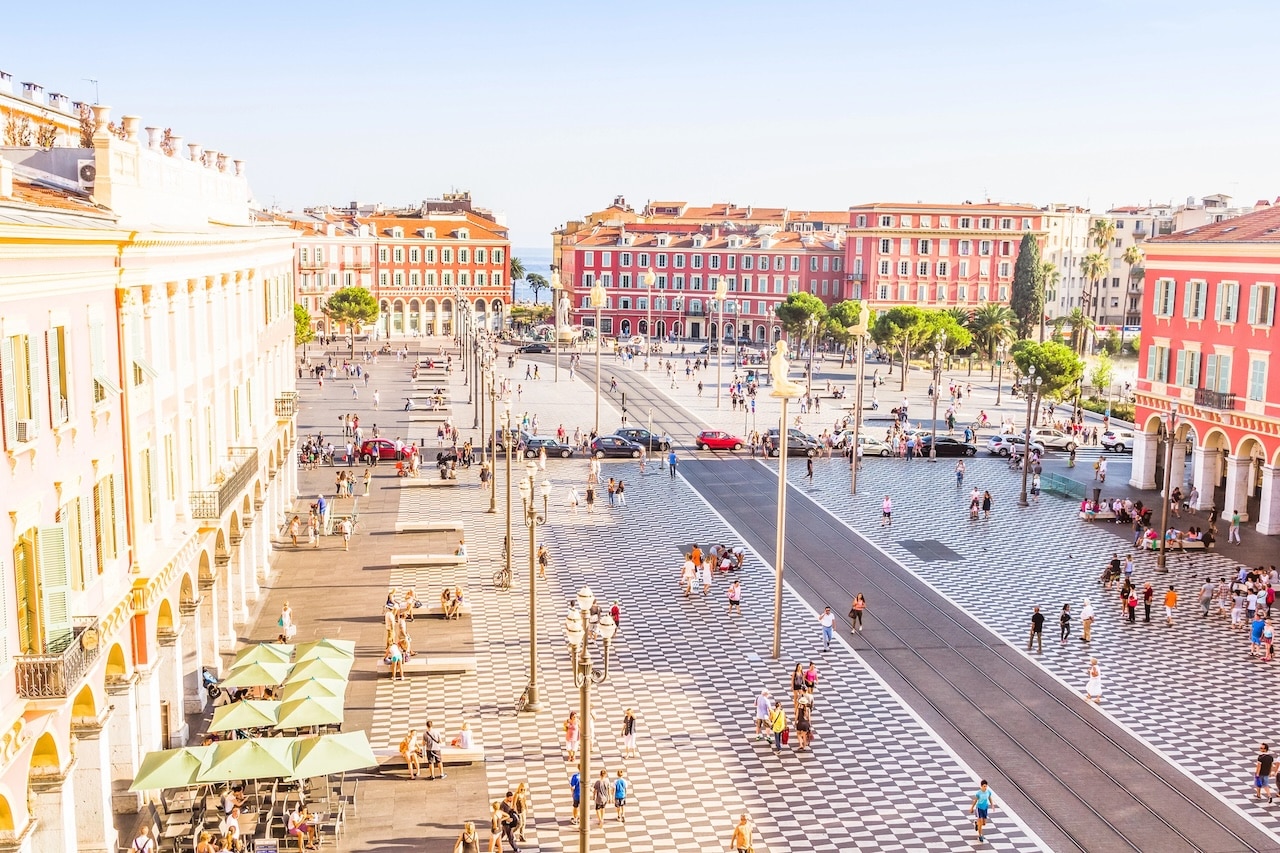 Place Masséna in Nice