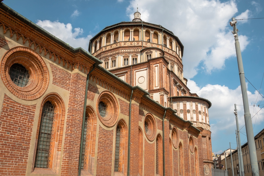 Santa Maria delle Grazie in Milan, home to The Last Supper