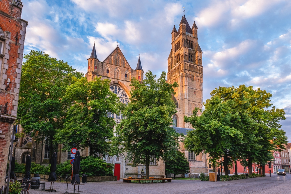 Where to Stay in Bruges? The 5 Best Areas & Places to Stay 12 Sint-Salvatorskathedraal between 't Zand and Markt in Bruges