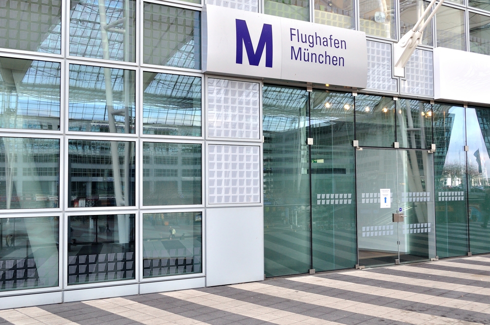 Terminal building at Munich Airport