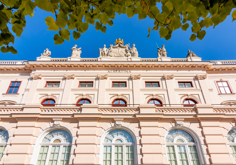 The Albertina museum in Vienna