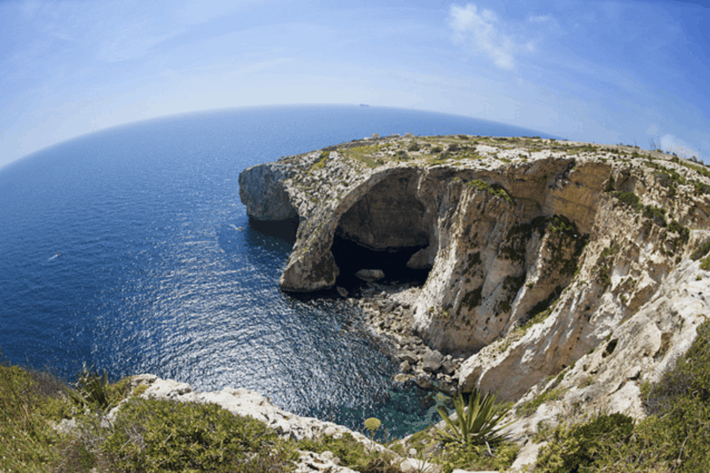 The Blue Grotto on Malta's south coast
