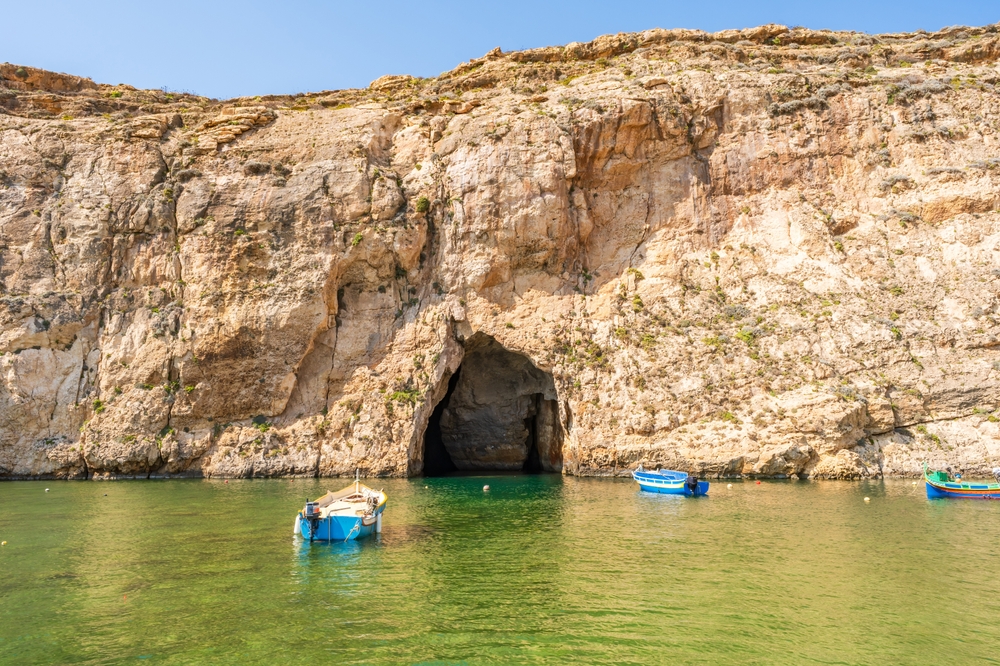 The Inland Sea lagoon at Dwejra on Gozo